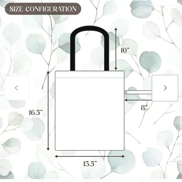 NWT! Excused Bags Smile Lips Tote - Picture 2 of 2